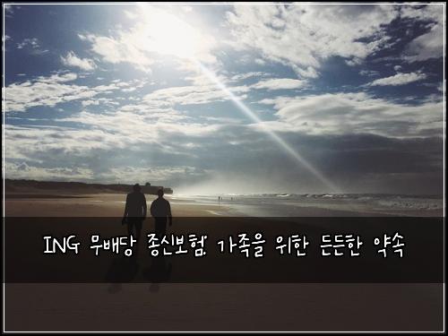 ING 무배당 종신보험: 가족을 위한 든든한 약속