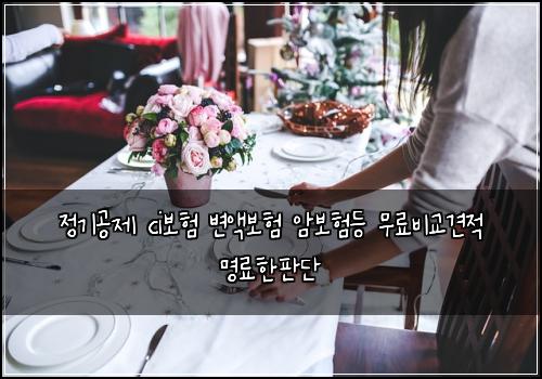 정기공제 ci보험 변액보험 암보험등 무료비교견적 명료한판단