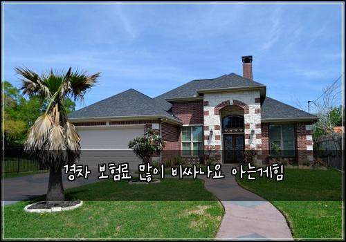 경차 보험료 많이 비싸나요 아는게힘