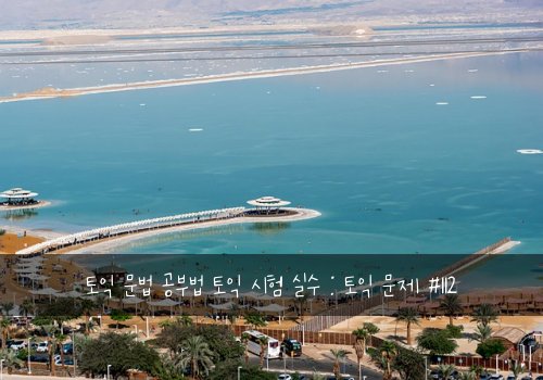 토익 문법 공부법 토익 시험 실수 : 토익 문제 #112