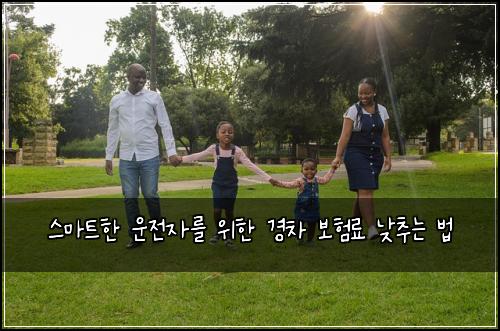  스마트한 운전자를 위한 경차 보험료 낮추는 법