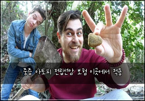 중증 아토피 전립선암 보험 이곳에서  적용