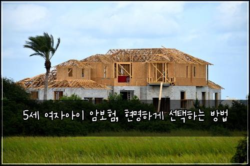 5세 여자아이 암보험, 현명하게 선택하는 방법