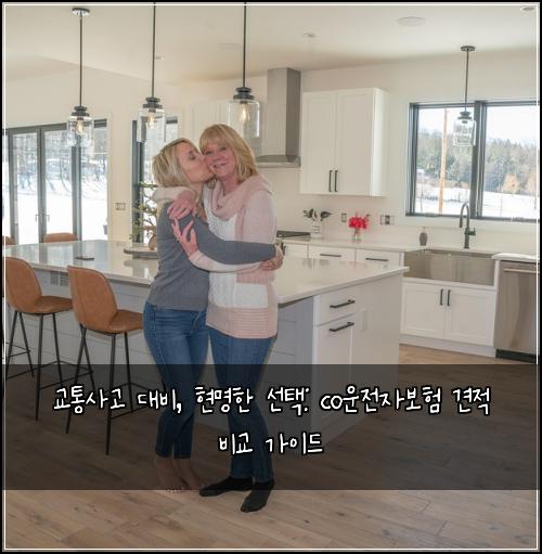  교통사고 대비, 현명한 선택: co운전자보험 견적 비교 가이드