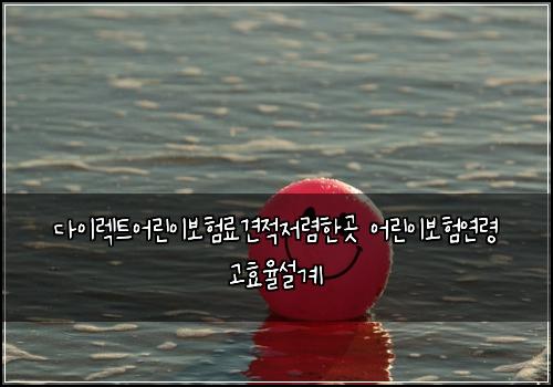 ๋ค์ด๋ ํธ์ด๋ฆฐ์ด๋ณดํ๋ฃ๊ฒฌ์ ์ ๋ ดํ๊ณณ ์ด๋ฆฐ์ด๋ณดํ์ฐ๋ น ๊ณ ํจ์จ์ค๊ณ