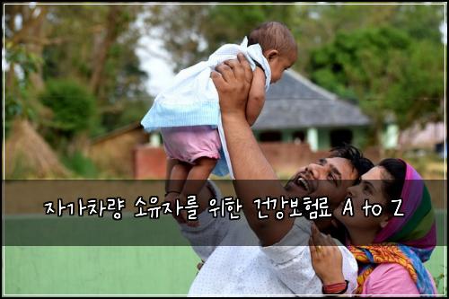 자가차량 소유자를 위한 건강보험료 A to Z