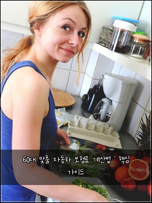 60대 맞춤 자동차 보험료 계산법 : 핵심 가이드