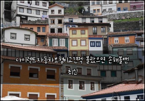 다이렉트자동차보험비교견적 몰랐으면 손해볼뻔 최신