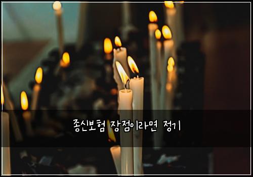 ์ข
์ ๋ณดํ ์ฅ์ ์ด๋ผ๋ฉด ์ ๊ธฐ