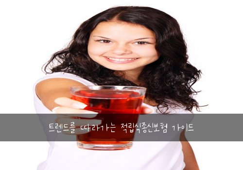 트렌드를 따라가는 적립식종신보험 가이드