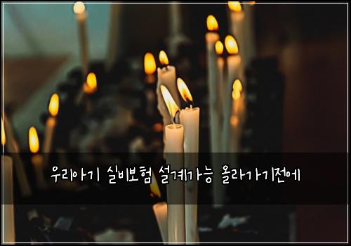 우리아기 실비보험 설계가능  올라가기전에