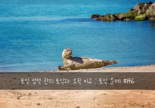 토익 성적 관리 토익과 오픽 비교 : 토익 문제 #146