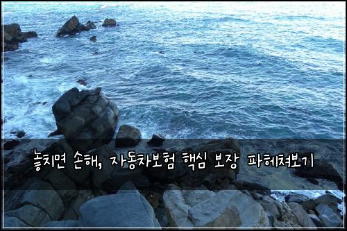  놓치면 손해, 자동차보험 핵심 보장 파헤쳐보기