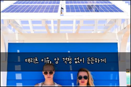 매리츠 이유, 암 걱정 없이 든든하게