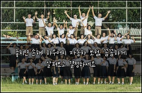  놓치면 손해! 하우머치 자동차 보험, 꼼꼼하게 살펴보고 결정하세요
