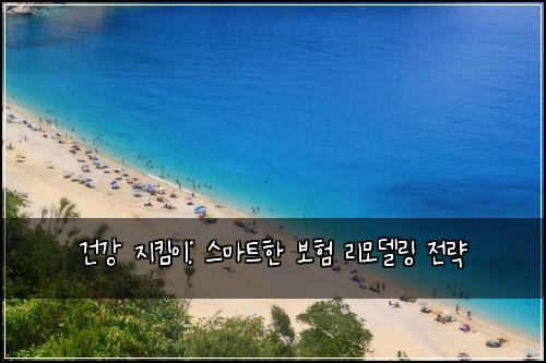 건강 지킴이: 스마트한 보험 리모델링 전략