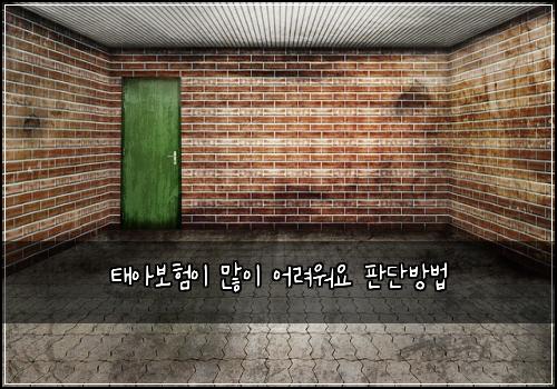 태아보험이 많이 어려워요 판단방법