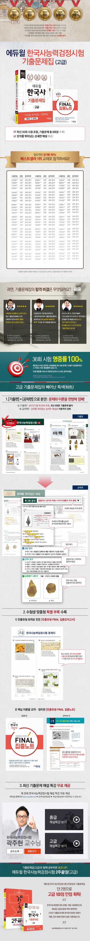 에듀윌 한능검 기출문제집 고급: 합격 클릭! 2주 만에 1급 달성 비법_16