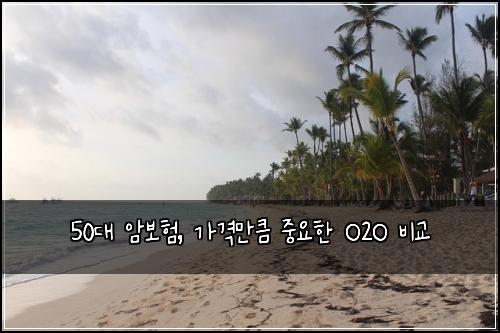50대 암보험, 가격만큼 중요한 O2O 비교