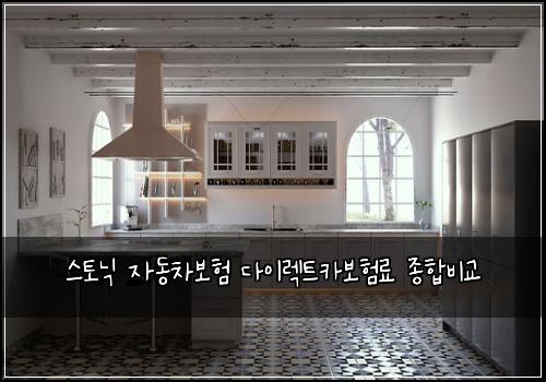 스토닉 자동차보험 다이렉트카보험료 종합비교
