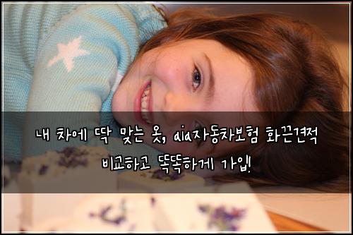  내 차에 딱 맞는 옷, aia자동차보험 화끈견적 비교하고 똑똑하게 가입!