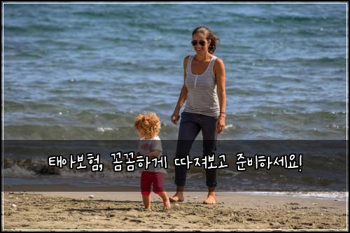 태아보험, 꼼꼼하게 따져보고 준비하세요!