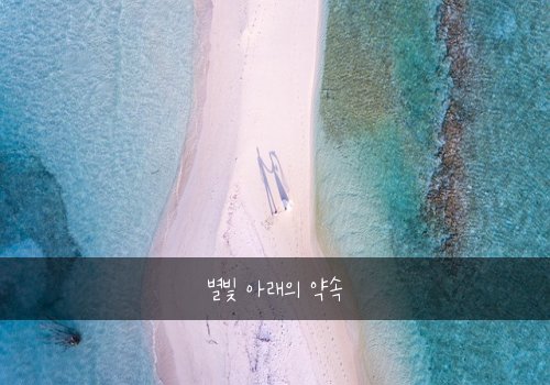 별빛 아래의 약속