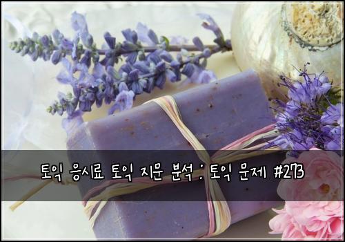 토익 응시료 토익 지문 분석 : 토익 문제 #273