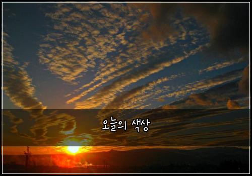 오늘의 색상