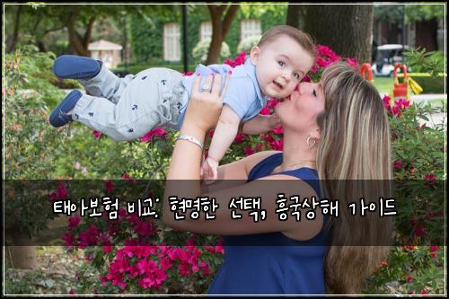 태아보험 비교: 현명한 선택, 흥국상해 가이드