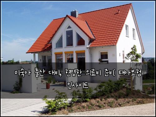 미숙아 출산 대비, 현명한 의료비 준비: 태아보험 인사이트